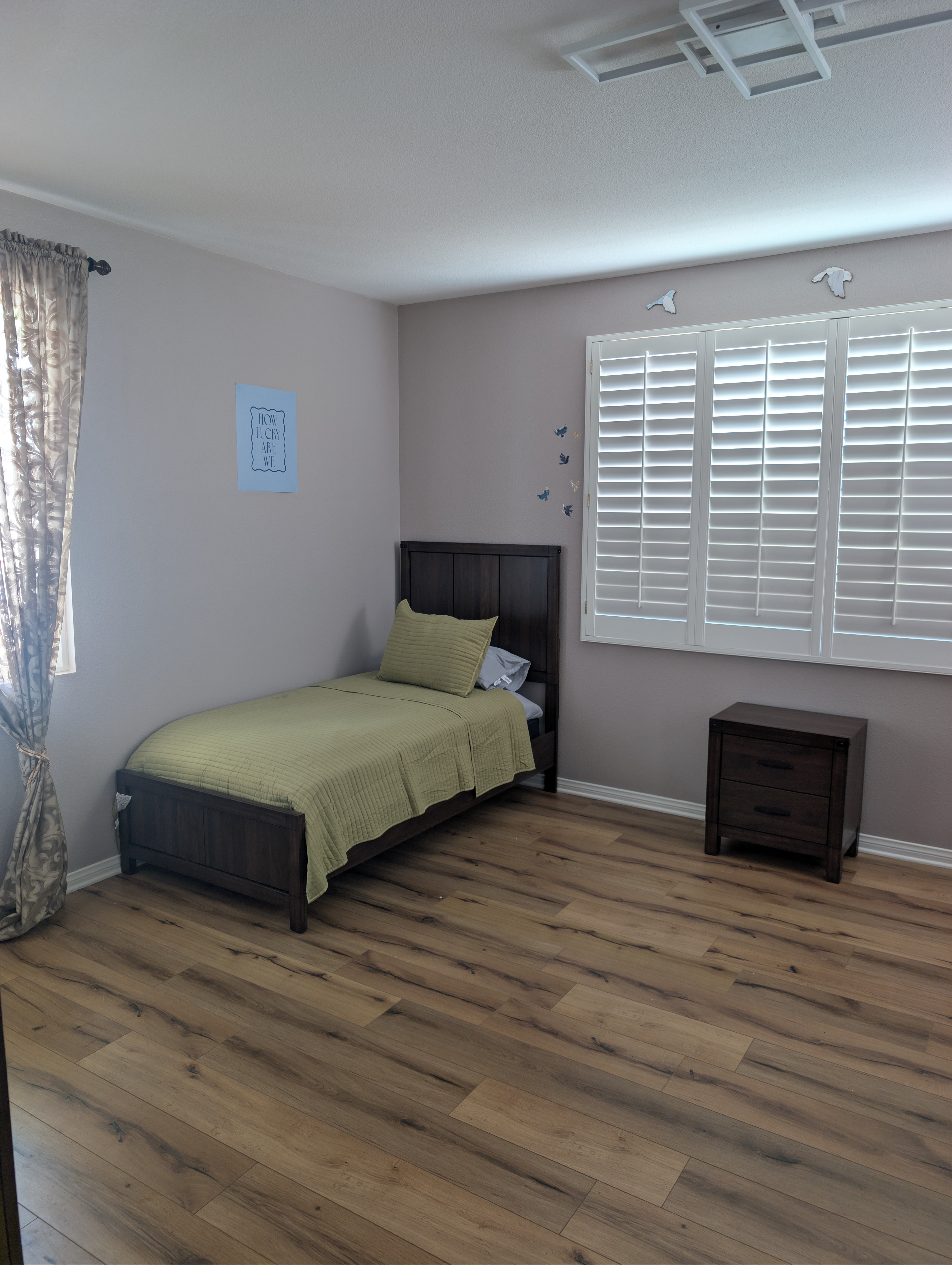 Bedroom 4 individual bed view — Soleil Levant Care